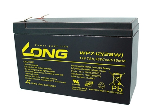 LONG 12Volt 7Ah Kuru Tip Akü