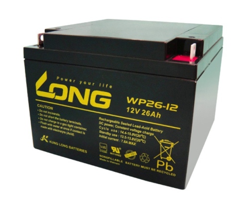 LONG 12Volt 26Ah Kuru Tip Akü
