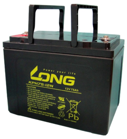 LONG 12Volt 75Ah Uzun Ömürlü Kuru Tip Akü