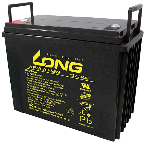 LONG 12Volt 130Ah Uzun Ömürlü Kuru Tip Akü