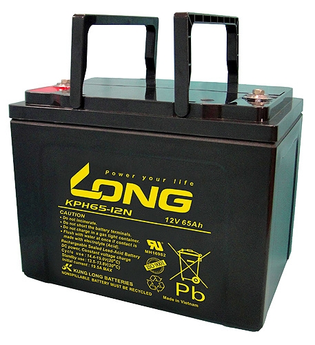 LONG 12Volt 65Ah Uzun Ömürlü Kuru Tip Akü