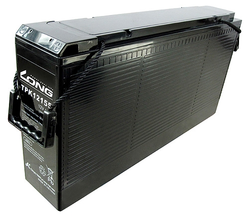LONG TPK12155, 12Volt 155Ah Front Terminal Akü