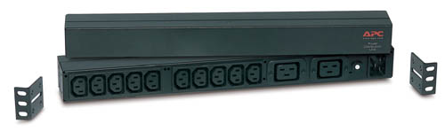 APC RACK PDU BASIC, 1U, 16A (10xC13 & 2xC19)
