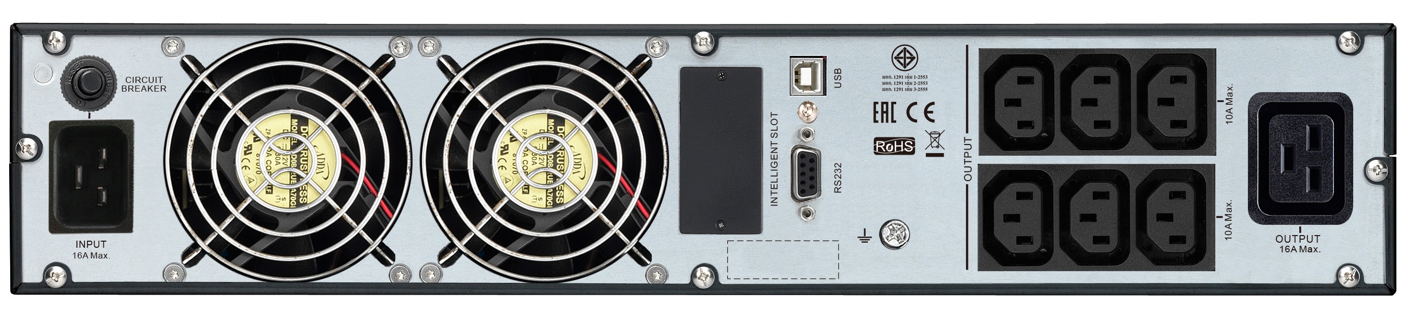 APC Easy UPS SRV 3000VA Online, LCD, Rack Tipi