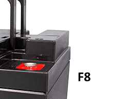 40Ah Terminal F8