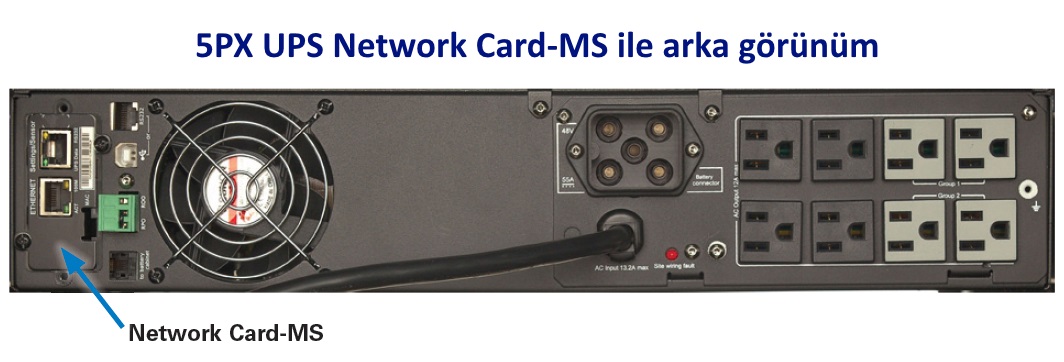 Eaton NetworkMS 5PX arka