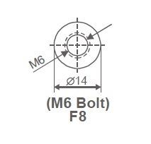 F8(M6 Bolt)